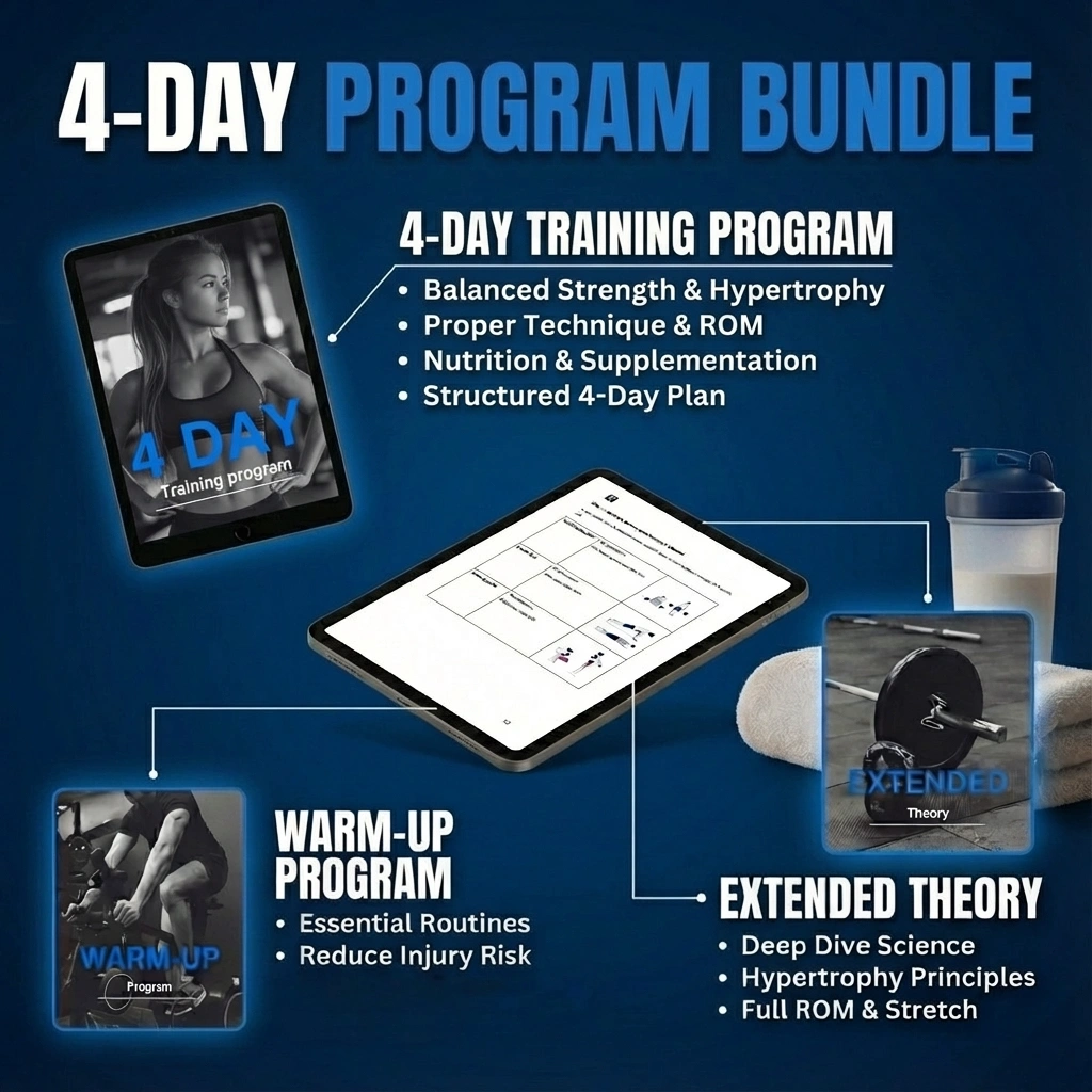 4-Day Workout Split Bundle